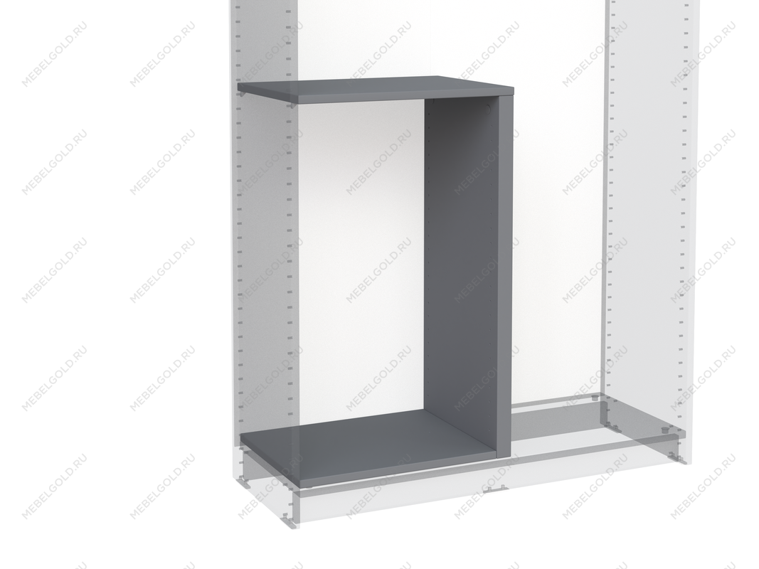 МАКС секция разделительная 75-100х36 серая | изображение 1