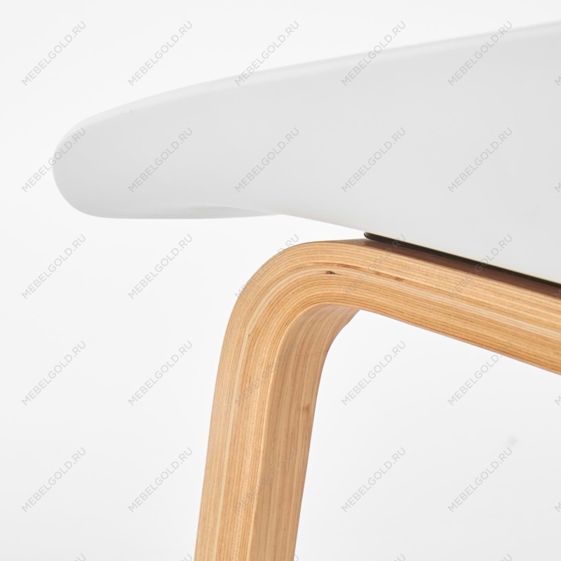 Барный стул Halmar H-86 (белый/серый) | изображение 4