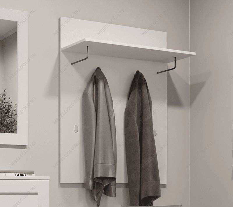 БРИМНЭС / СИРИУС вешалка ИКЕА / IKEA 78х100 белая | изображение 3