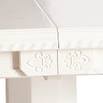 Стол STEFANO круглый, бук, мдф, D90+30x77см, Ivory white | изображение 9