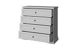 Комод Валенсия 4S серый | изображение 1