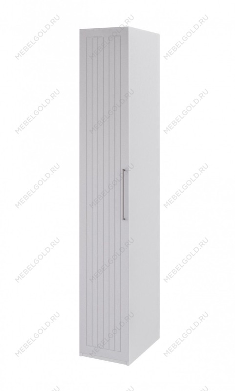 Шкаф-пенал Отис МН-039-03 П7 с фасадом МДФ (белый)