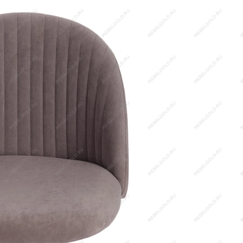 Кресло MELODY, велюр Clermon, св. -серый, 60 | изображение 5