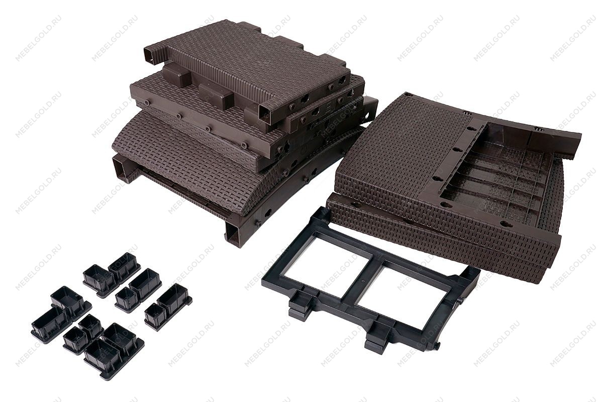 Комплект мебели Arizona Set Max, антрацит (на 5 персон) | изображение 10