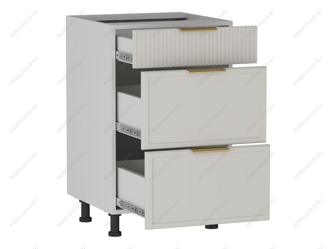 Стол с ящиками СЯ-50 (140/284), Берта (500*528*820) Светлый Мокко, 22926 | изображение 1