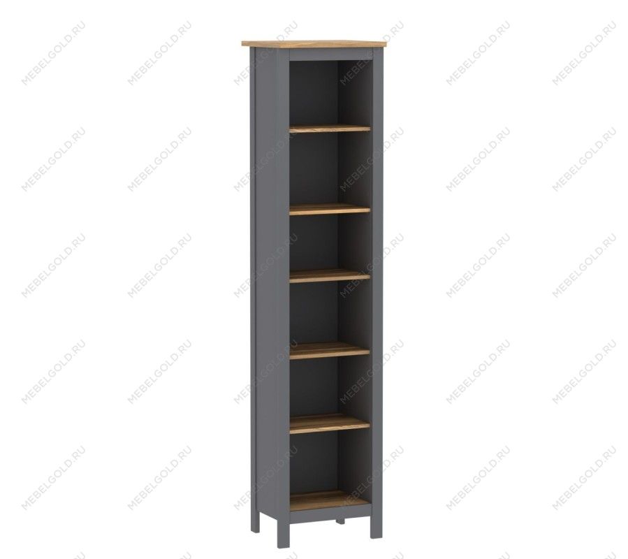 САГА стеллаж 50 серый/ясень | изображение 2