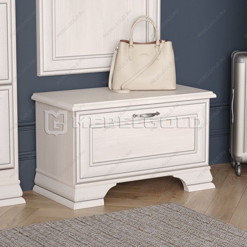 Обувница Тиффани 1D вудлайн кремовый | изображение 2