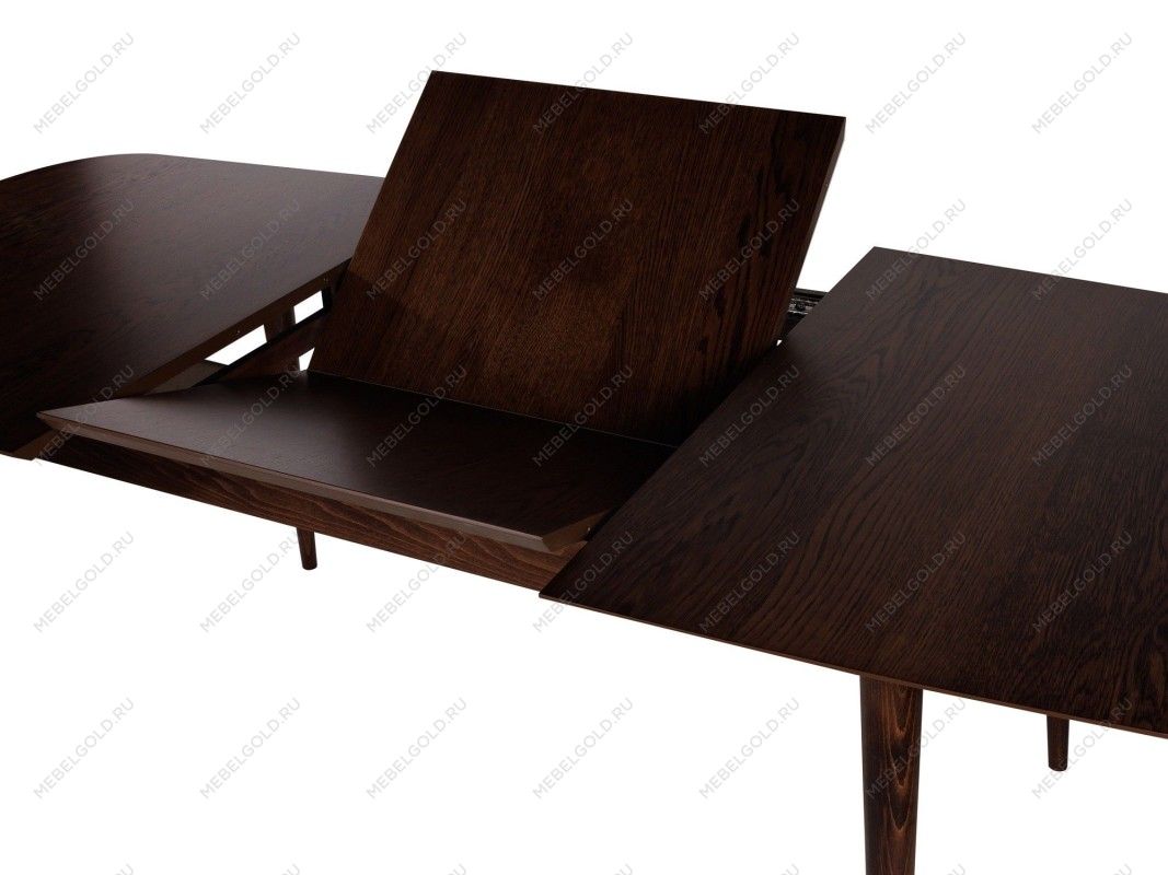 Стол обеденный KADIS раскладной 130/179 (Кофе глейс) | изображение 4