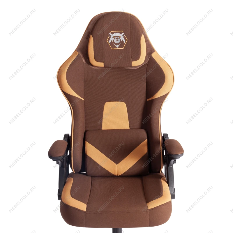 Компьютерное кресло iBear, ткань, коричнево-бежевый / brown beige | изображение 7