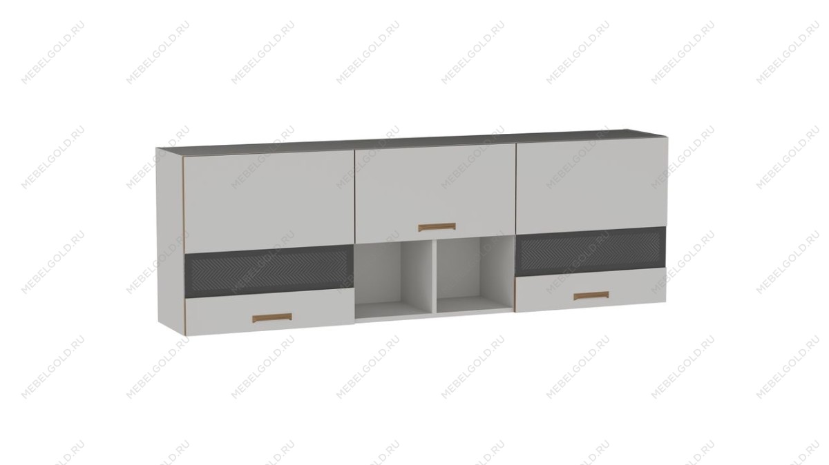 Шкаф ШСТ-180, Смарт (1800*316*600) Серый, 22618