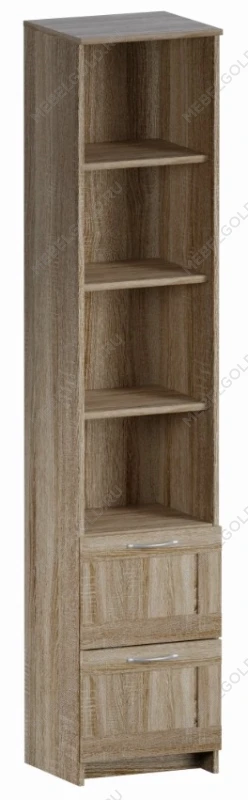 БРИМНЭС / СИРИУС Стеллаж ИКЕА / IKEA 2 ящика 39х190 сонома