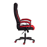 Кресло PILOT (24), флок/ткань, черный/черный/красный, 35/TW-08/TW-11 | изображение 1