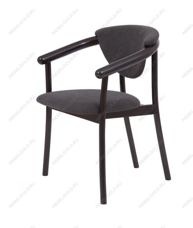 Кресло венское Виенна (венге/темно-серый М07) | изображение 2