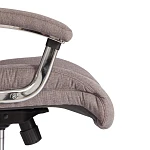 Кресло Trust (max), ткань рогожка Nice, мокко (серо-бежевая) | изображение 7