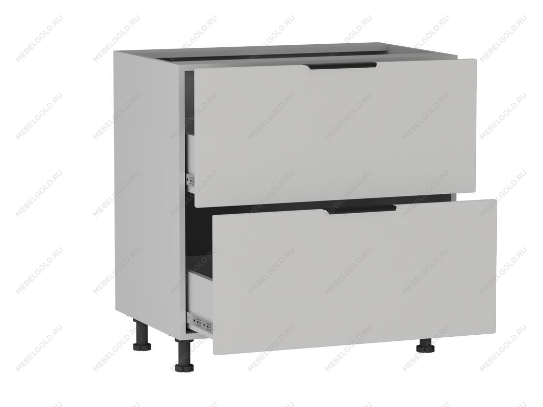 Стол с ящиками СЯ-2-80, Ватель (800*523*820) Экокожа Белый, 23923 | изображение 1