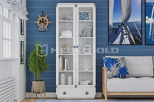 Витрина Индиана JWIT2D1S сосна каньон - Выставка Лобня