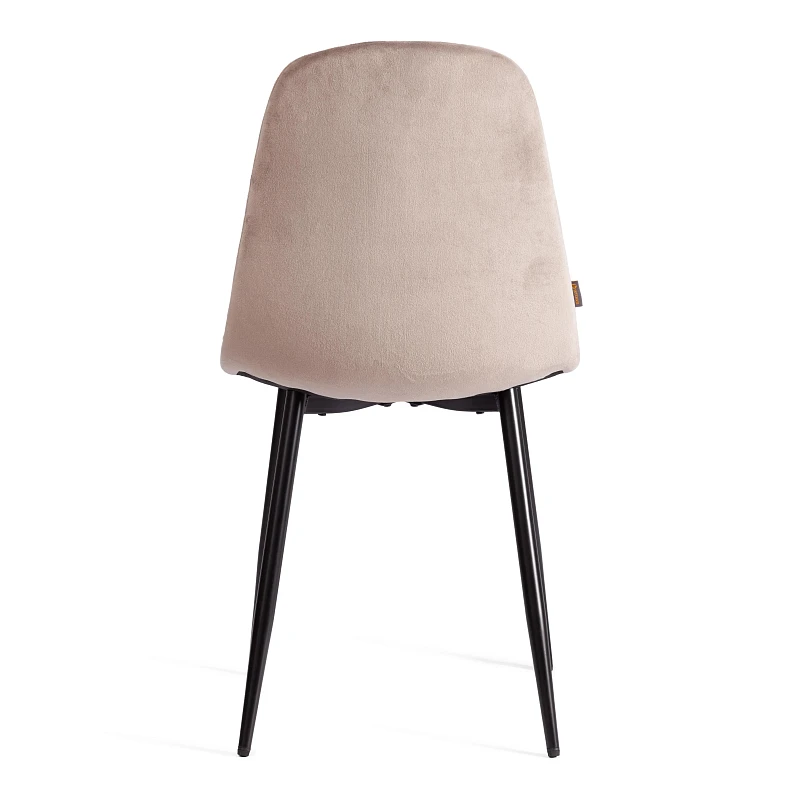Стул BREEZE (mod. JSC-58), Велюр/металл, 44 х 53 х 86 см, coffee (кофейный) HLR 9 / черный | изображение 3