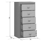 Комод Коен KOM5S Венге/Штрокс (NEW) | изображение 2