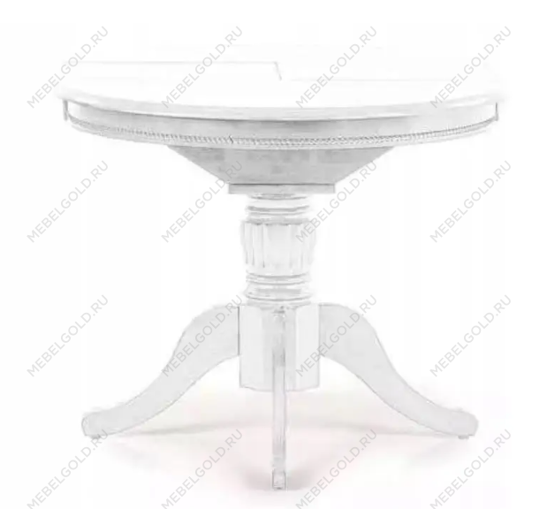 Стол обеденный Halmar WILLIAM, раскладной (белый) | изображение 2