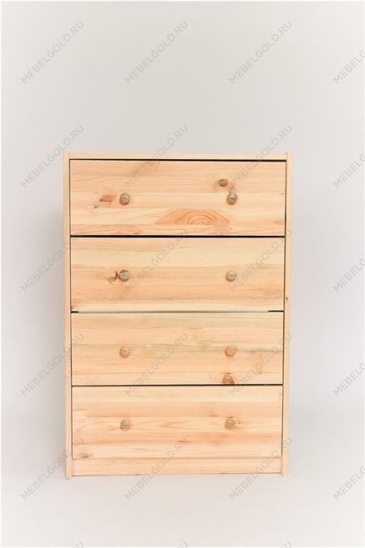 Комод Раст 4 ящика (натуральный) | изображение 2