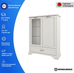 Шкаф с витриной Монако 1V1D1SL | изображение 1