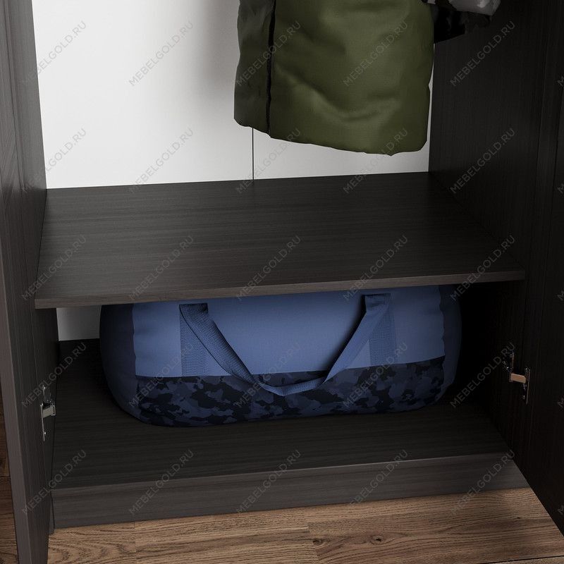 Полка ПЕГАС для шкафа широкая, ДСП, цвет Дуб Венге | изображение 3