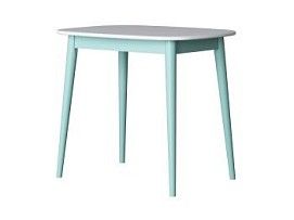 Стол KASPER (Белый - Бирюзовый)