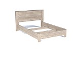 Кровать (каркас) 1400, Юта (1622*2130*1004) Дуб Мария, 12207 | изображение 1
