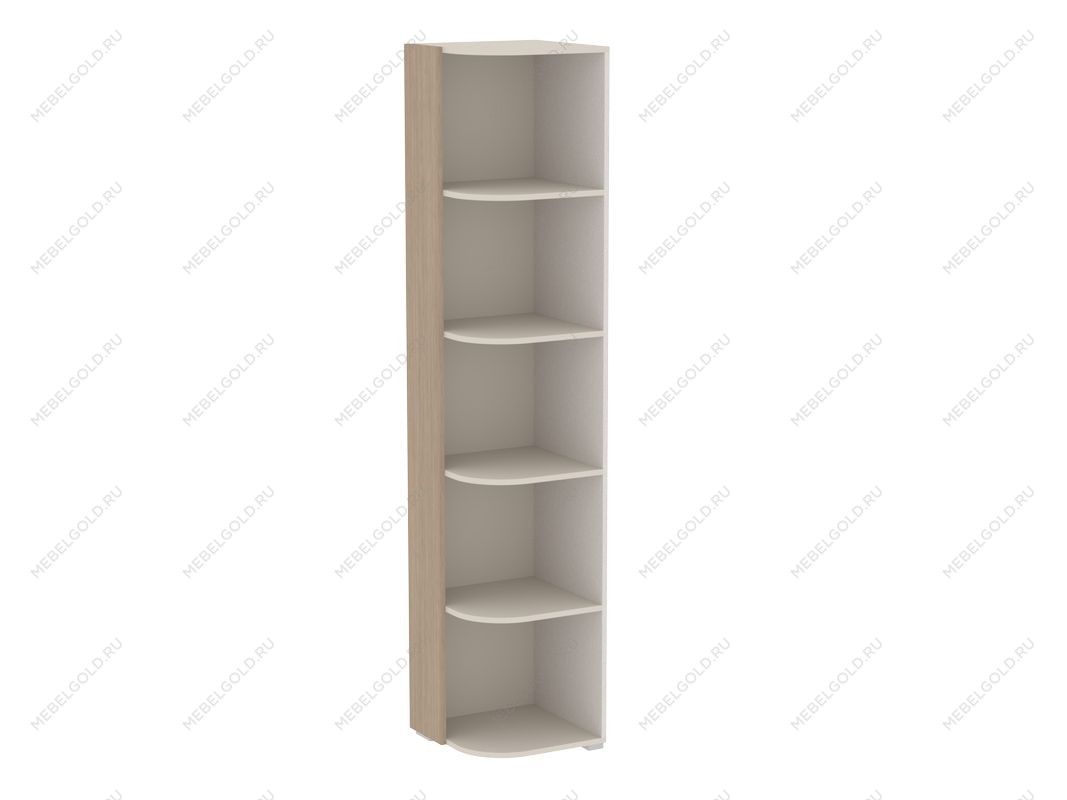 Полка угловая, Каспер (424*408*2002) Кашемир, 40209