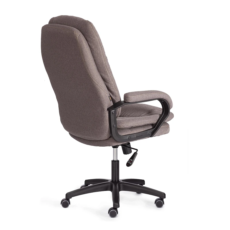 Кресло COMFORT LT (22), ткань рогожка Nice, мокко (серо-бежевая) | изображение 2