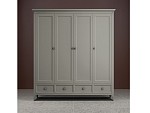 Шкаф четырехстворчатый Manhattan (Серый) | изображение 2