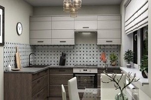 Кухня Канзас (возможный вариант комплектации 3)