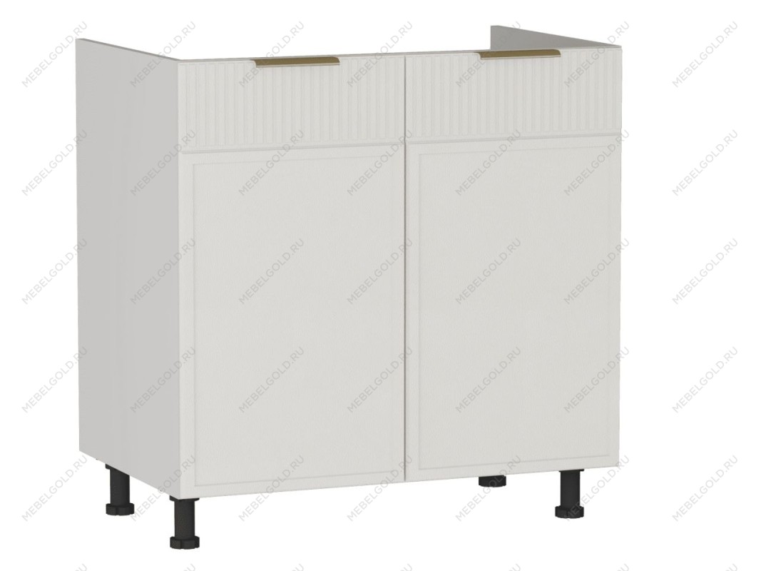 Стол под мойку СМ-80, Берта (800*525*820) Экокожа Белый, 25316