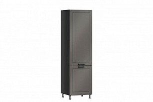 Шкаф кухонный для холодильника 600 Мокка (Чёрный/Сандаун)