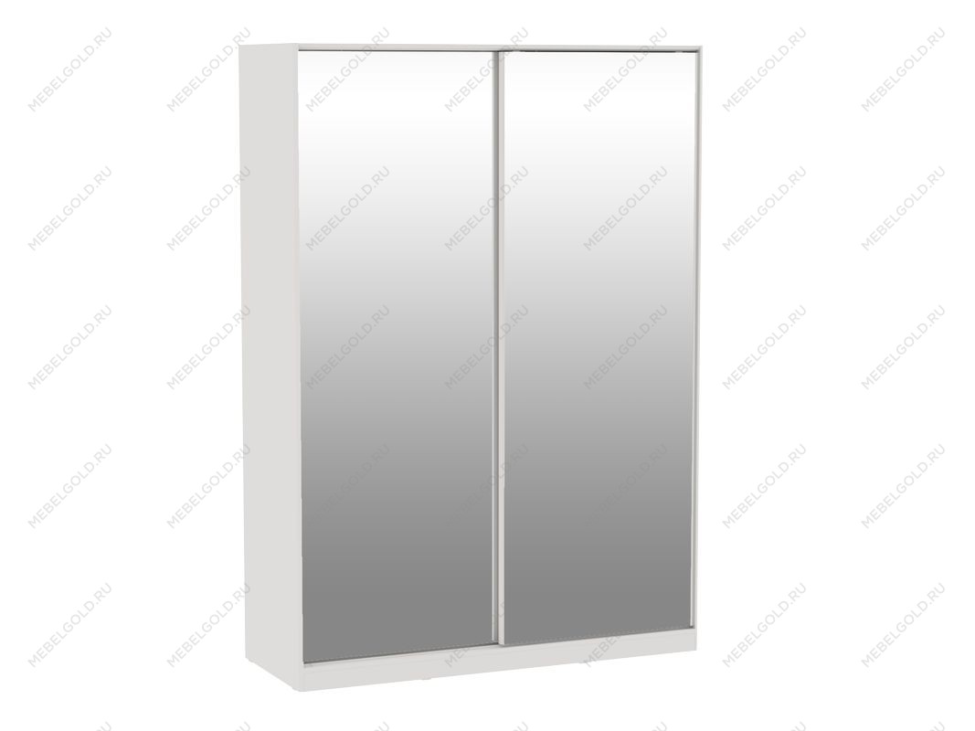 Шкаф купе с зеркальными дверями, Аврора (1624*604*2304) Дуб Мария/Кашемир