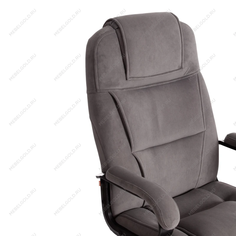 Кресло BERGAMO хром (22), флок, серый, 29 | изображение 12