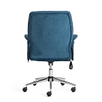 Кресло YORK, флок, синий, 32 | изображение 3