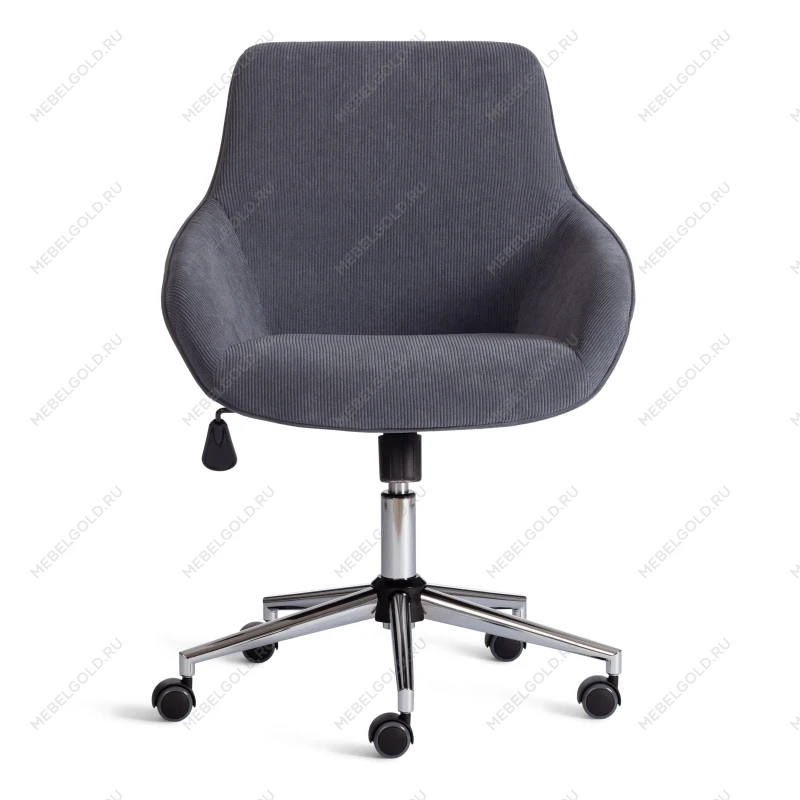 Кресло DUBLIN хром, вельвет, графит | изображение 4