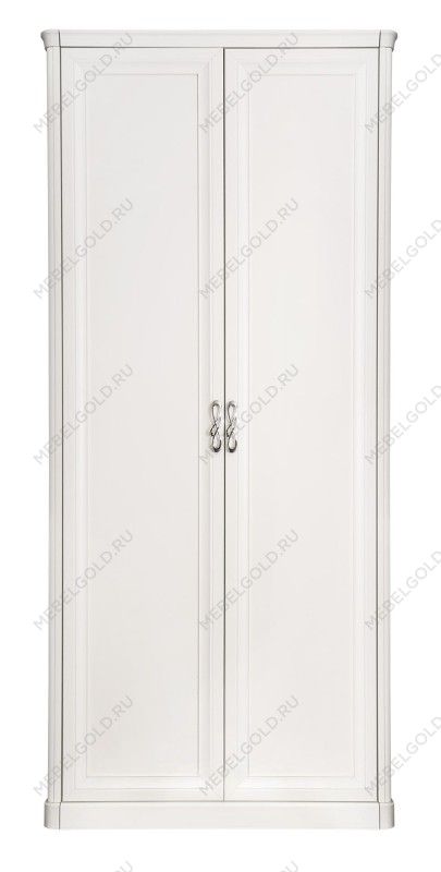 Шкаф детский Мишель 2-ств без зеркал белый матовый | изображение 2