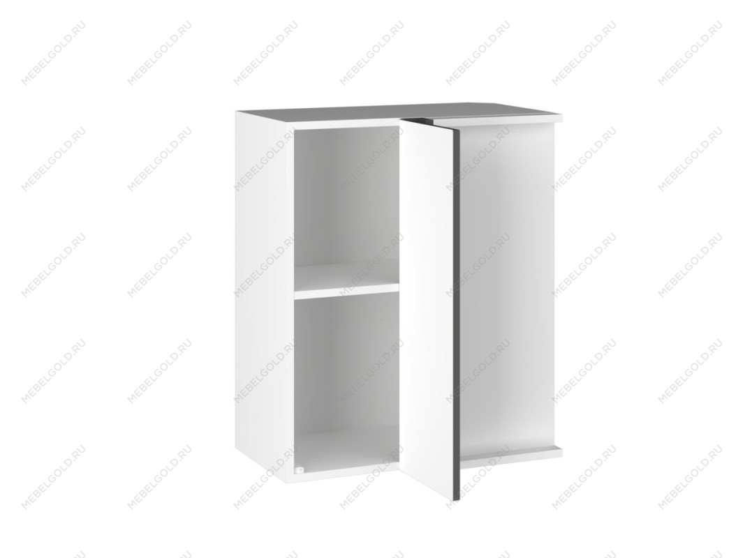 Шкаф ШВП-60 левый, Виста (600*350*720) Экокожа Серый, 26716 | изображение 1