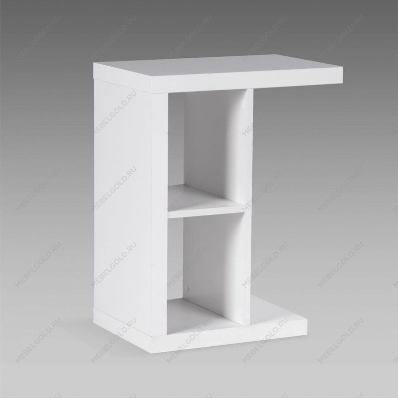 ЛАКК / ЭНКЕЛЬ Приставной стол ИКЕА / IKEA Т, тамбурат, цвет белый | изображение 1