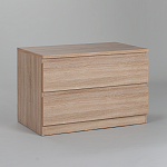 МАЛЬТА комод ИКЕА / IKEA 2 ящика 80х54 сонома | изображение 1