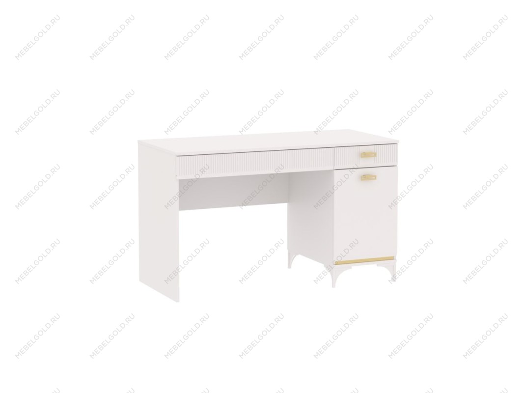 Стол письменный, Сиде (1300*603*790) Белый, 32212