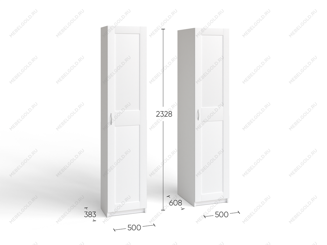 Шкаф МАКС однодверный, ДСП, цвет Дуб Венге | изображение 3