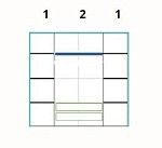 Шкаф Илона 4-дверный караваджо | изображение 7