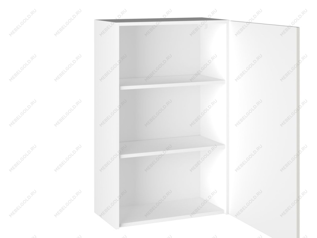 Шкаф 960 ШГ-60, Виста (600*316*960) Экокожа Белый, 26257 | изображение 1