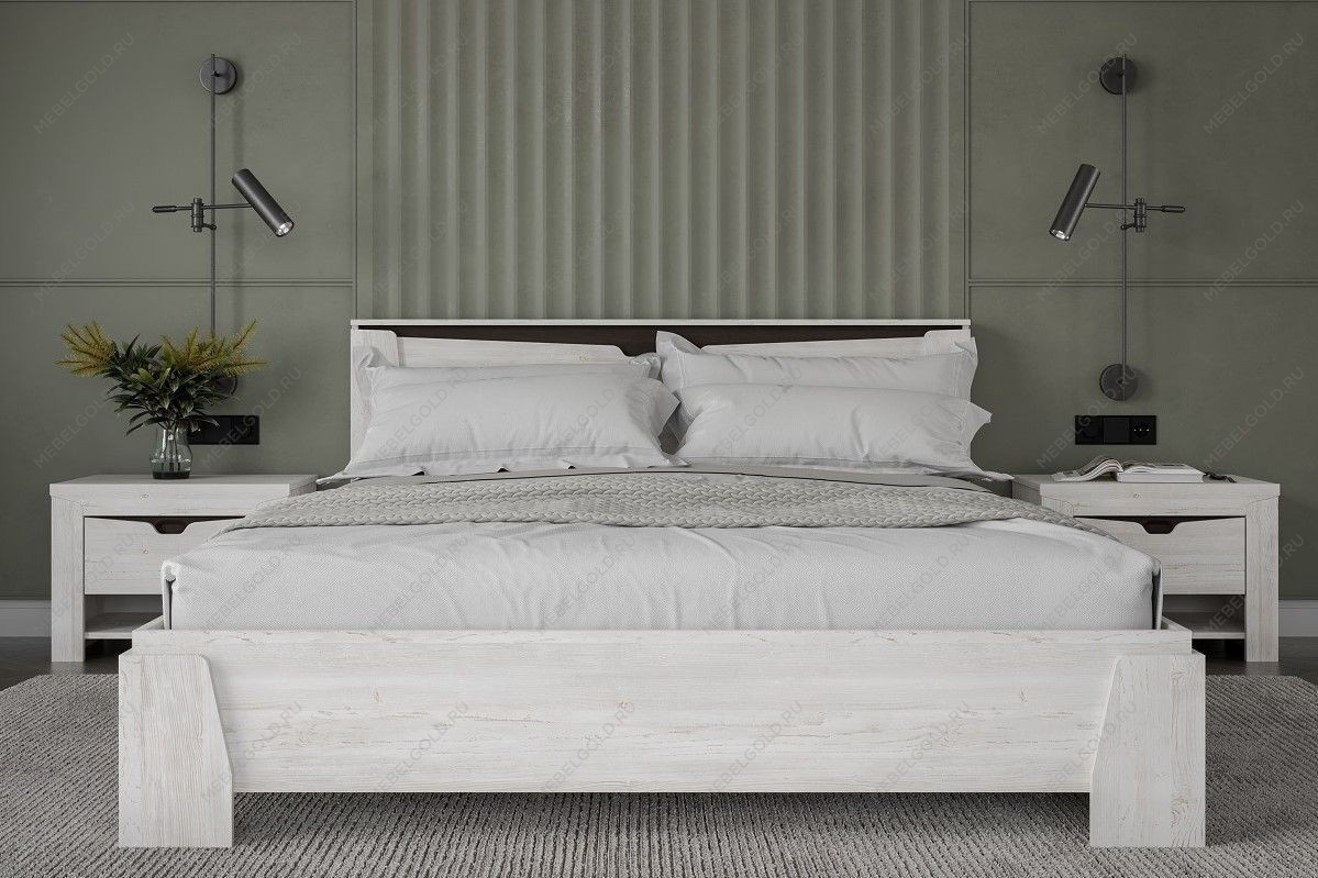 Кровать Люкс 1800 с подъемным механизмом, Гарда Prime (1874*2142*876), Дуб Винтерберг | изображение 1