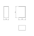 МАКС секция разделительная 75-100х36 белая | изображение 2