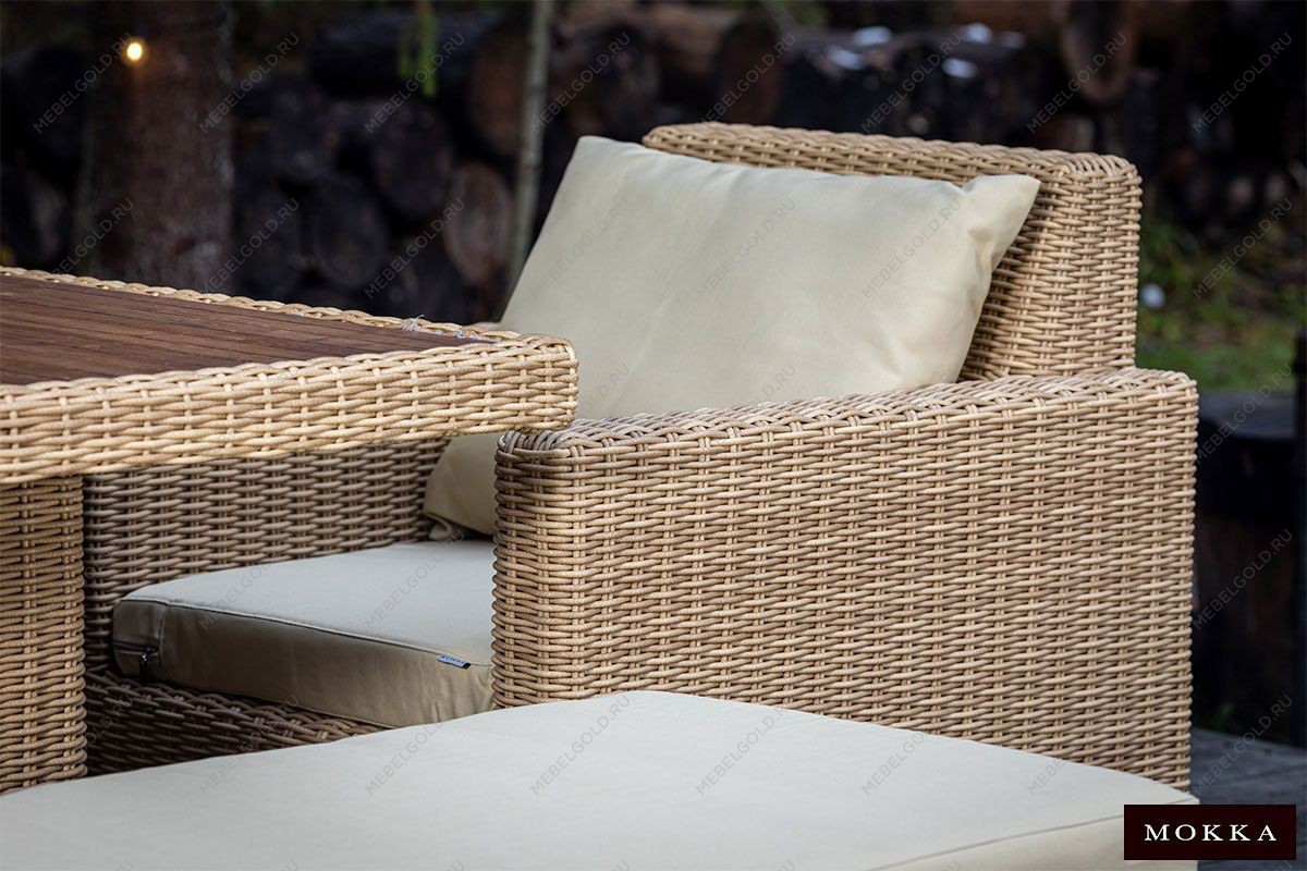MOKKA BELLA кресло, соломенный | изображение 5