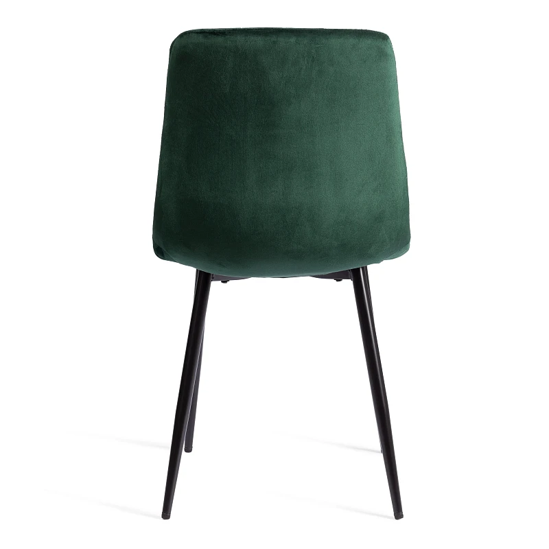 Стул CHILLY (mod. JSC-220), Велюр/металл, 44,5х52,5х88 см, dark green (темно-зеленый) HLR57 / черный | изображение 3